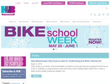 Tablet Screenshot of bikehub.ca