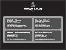 Tablet Screenshot of bikehub.com.au